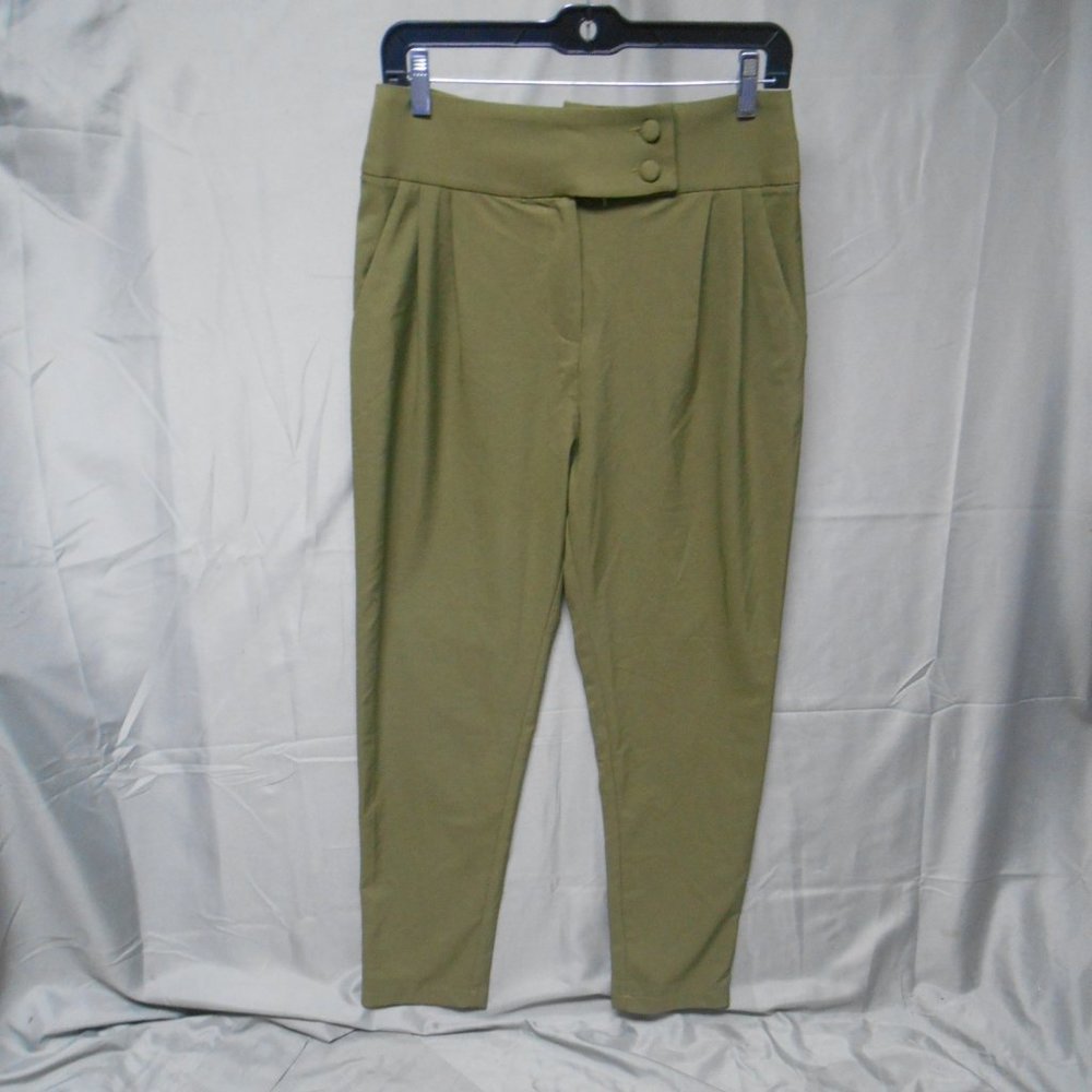 NWT Grace Karin green pants women’s small